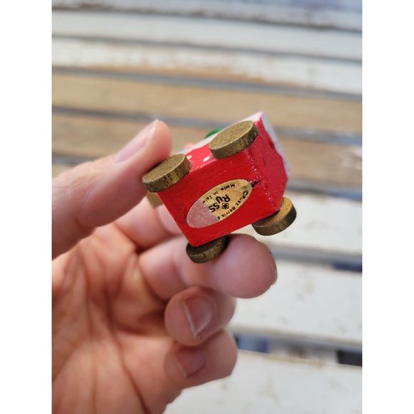 Mini train Angel as is ornament Xmas cart tree - Picture 7 of 7